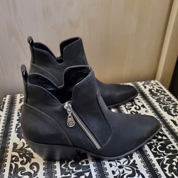 GBG Black Ankle Booties Sz 8M - Picture 5 of 6